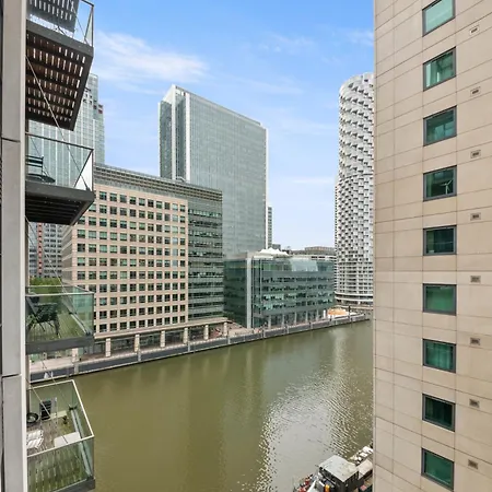 Londwell, Canary Wharf River Thames Balcony Penthouse London Exterior photo