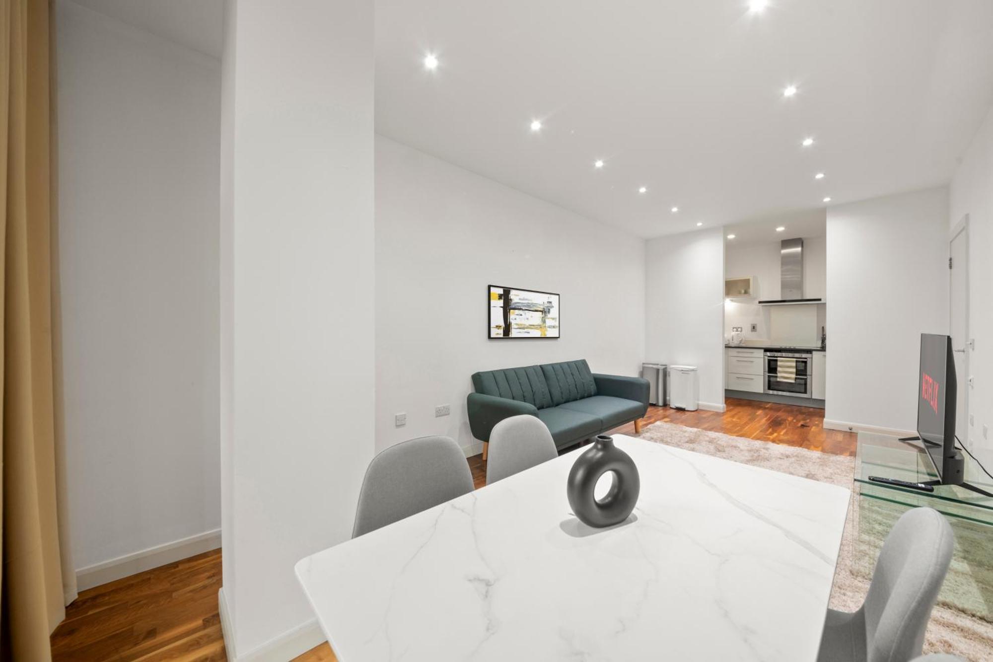 Appartement Londwell, Canary Wharf River Thames Balcony Penthouse Londres