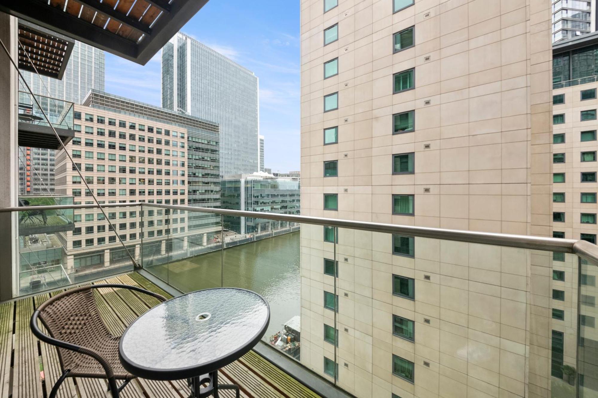 Appartement Londwell, Canary Wharf River Thames Balcony Penthouse *